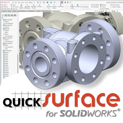 QUICKSURFACE for SOLIDWORKS