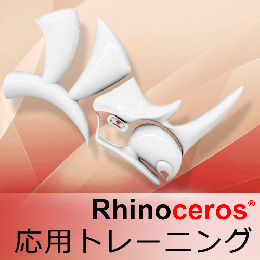 3日で上級レベルのサーフェスの取り扱いを習得! Rhinoceros応用トレーニング